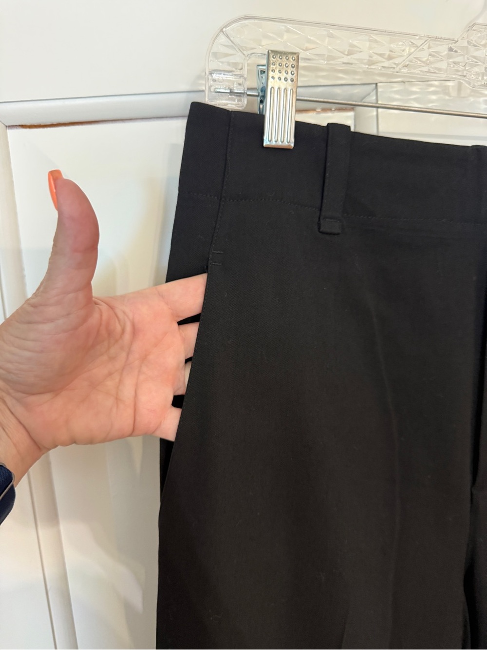 Vince Black Slim Ankle Pants Size 6 Stretch Career Office Trousers 25401 - Picture 5 of 15